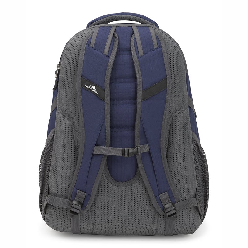 High Sierra Access 2.0 Laptop Backpack, True Navy/Mercury, One Size Dark Blue - Image 2